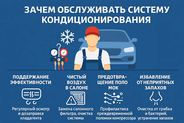 Зачем обслуживать систему кондиционирования